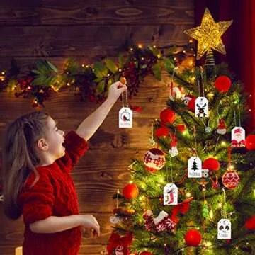 Lainrrew 3 Rolls Christmas Twine, 984 Feet Bakers Twine Natural Jute Twine Cotton Twine Packing String Cord Rope for Gift Wrapping, Baking, Arts Crafts, Gardening, Festival Decoration (Mix 4)