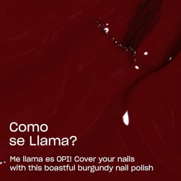 Elegant OPI Malaga Wine Nail Polish | Long-lasting Red Lacquer