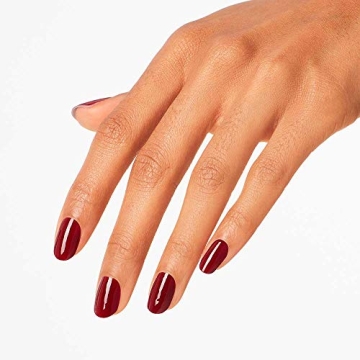 Elegant OPI Malaga Wine Nail Polish | Long-lasting Red Lacquer