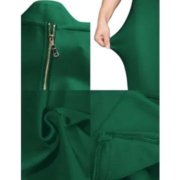 Elegant Women's Halter Fishtail Bandage Party Dress