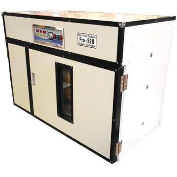 Rite Farm Products PRO-528 Cabinet Incubator & HATCHER 528 Chicken Egg Capacity
