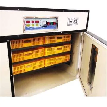 Rite Farm Products PRO-528 Cabinet Incubator & HATCHER 528 Chicken Egg Capacity