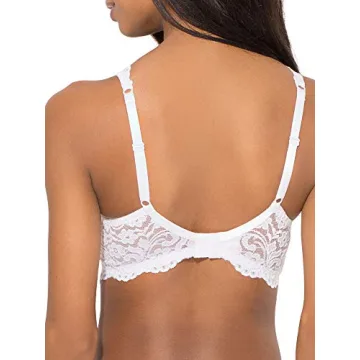 Smart & Sexy Women's Signature Lace Bra 2-Pack White