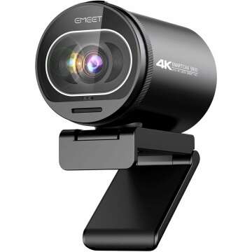 EMEET S600 4K Webcam - Ideal for Streamers