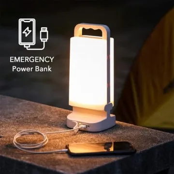 Lepwings Camping Lantern – 6000mAh Outdoor Solar Light