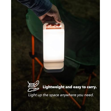 Lepwings Camping Lantern – 6000mAh Outdoor Solar Light