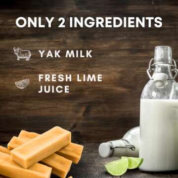 Yak Cheese Dog Chews - Healthy, Odorless & Long-Lasting Treats