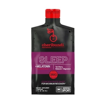 Cheribundi Tart Cherry Juice Sleep Aid for Restful Nights and Recovery