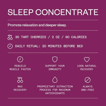 Cheribundi Tart Cherry Juice Sleep Aid for Effective Recovery