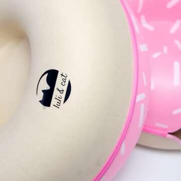 Luli & Cat Sprinkled Donut Cat Tunnel Bed - Large Cat Tunnel Hideaway Caves for Indoor Cats
