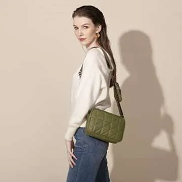 Stylish AOCINA Small Coin Purse Crossbody Bag for Women