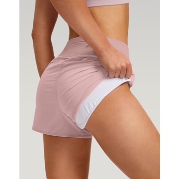 G Gradual Women's Athletic Shorts with Phone Pockets