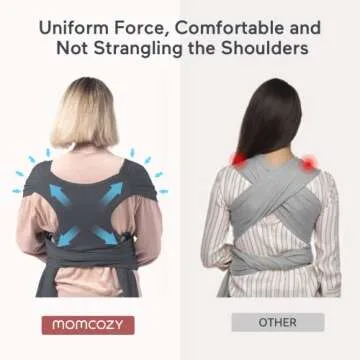 Momcozy Adjustable Baby Wrap Carrier for All Parents