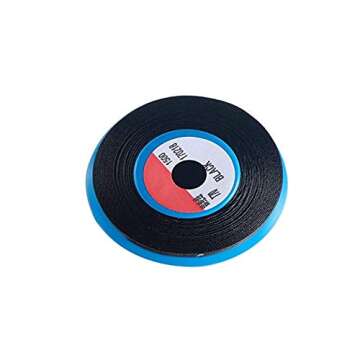 JOSDIOX Black Thread for Sewing Polyester T70#69 210d/3 Crafts Heavy Duty Thread 1500 Yds for Sewing Machine Outdoor Marine Jeans Leather Drapery Upholstery Embroidery Bag Shoes Canvas (Black)