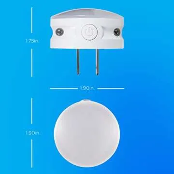 Color Changing Mini LED Night Light - 3 Modes & Compact Design