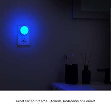 Color Changing Mini LED Night Light - 3 Modes & Compact Design