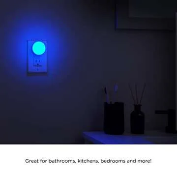 Color Changing Mini LED Night Light - 3 Modes & Compact Design