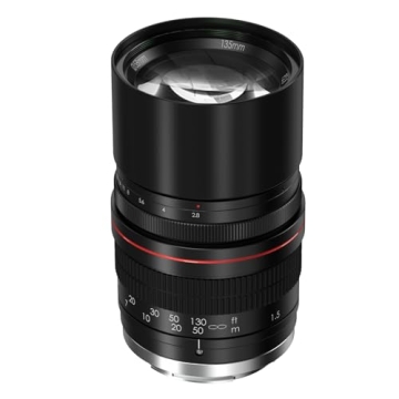 Lightdow 135mm f/2.8 FE UMC Telephoto Lens for Canon DSLRs - Manual Focus