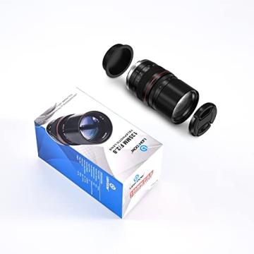 Lightdow 135mm f/2.8 FE UMC Telephoto Lens for Canon DSLRs