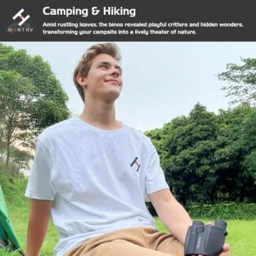 Hontry 10x25 Compact Binoculars for Outdoor Enthusiasts