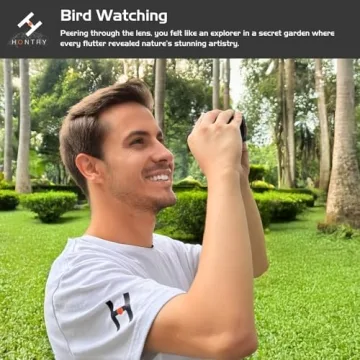 Hontry 10x25 Compact Binoculars for Outdoor Enthusiasts