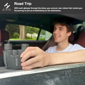 Hontry 10x25 Compact Binoculars for Outdoor Enthusiasts