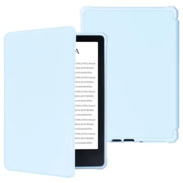 FUWANG Case for Kindle Paperwhite 6.8" 2021 Release - Ultra Lightweight PU Leather with Auto Wake/Sl...