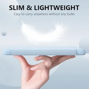 FUWANG Kindle Paperwhite Case with Auto Sleep/Wake - Blue