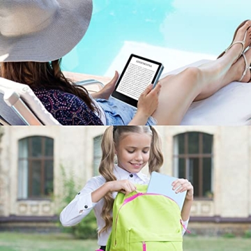 FUWANG Kindle Paperwhite Case with Auto Sleep/Wake - Blue