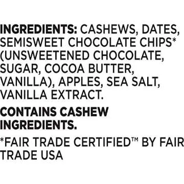 Larabar Gluten Free Bar, Chocolate Chip Cookie Dough, 1.6 oz Bars (5 Count)