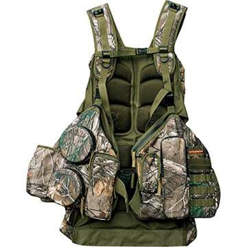 Primos Hunting unisex adult Molded Rocker Vest Mossy Oak New Obsession M L, Army Green, Medium-Large...