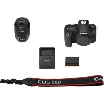 Canon 90D DSLR Camera for Stunning Photography & Video