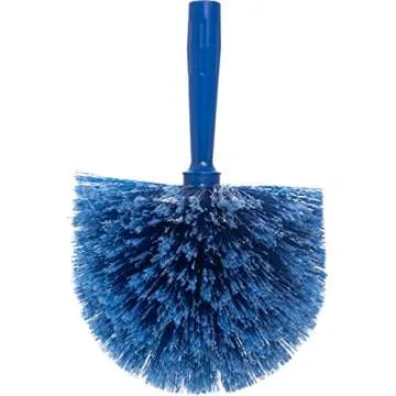 SPARTA Flo-Pac Rounded Duster Cleaning Duster with Electrostatically Charged Bristles for Cleaning, 9 X 7 X 7 Inches, Blue