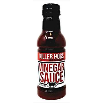 Killer Hogs Vinegar Sauce - 32 oz Pack for BBQ Lovers