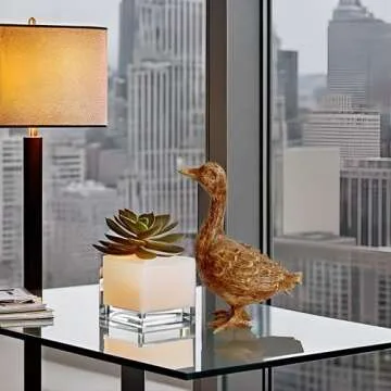 Hymmah Duck Rustic Resin Home Decor Statue for All Spaces