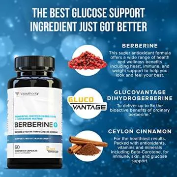 Vitauthority Berberine with Ceylon Cinnamon Supplement