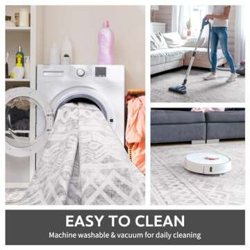 Stylish Boho Area Rug 8x10 for Cozy Home Decor