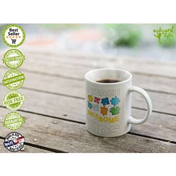 Autism Teacher Mugs - Perfect Gift for Educators