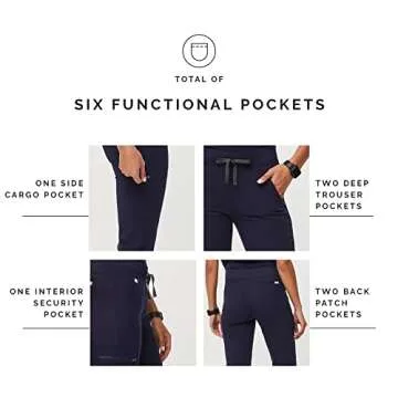 FIGS Zamora Jogger Scrub Pants - Stylish & Comfortable for Work