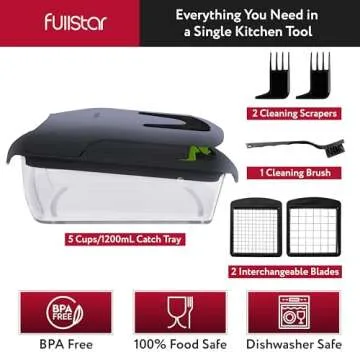 Fullstar Vegetable Chopper - Efficient Meal Prep Gadget