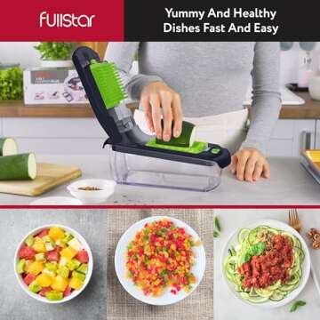 Fullstar Vegetable Chopper - Efficient Meal Prep Gadget