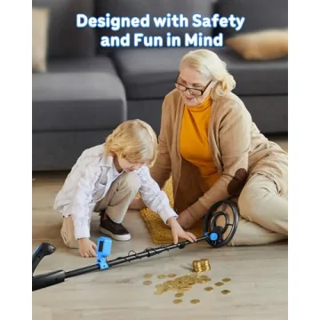Kids Waterproof Metal Detector for Exploration and Adventure
