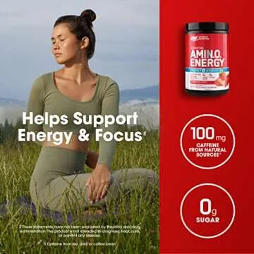 Optimum Nutrition Amino Energy Powder Plus Hydration 30 Servings