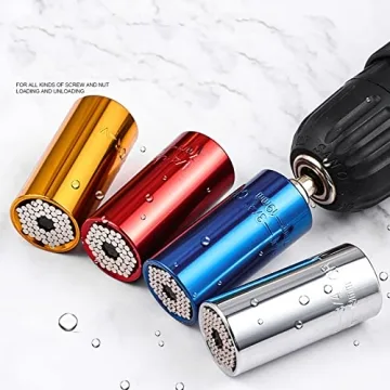 bnowi Universal Socket Wrench Set for Home DIY Projects