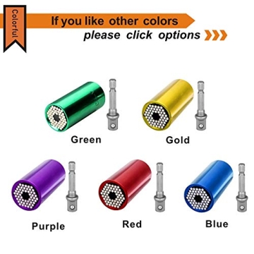 bnowi Universal Socket Wrench Set for Home DIY Projects