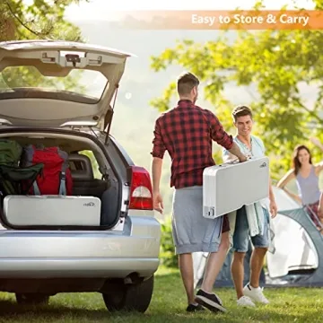 VINGLI Lightweight Folding Picnic Table for 4 Adults