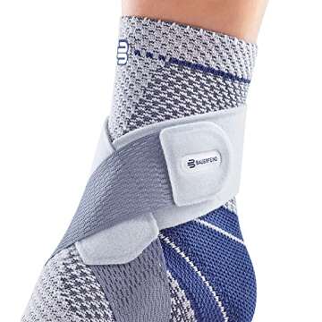 Bauerfeind - MalleoTrain Plus - Ankle Brace - Extra Stability for the Ankle Joints and Tendons - Lef...