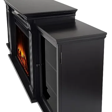 Real Flame Tracey 84" Electric Fireplace TV Stand