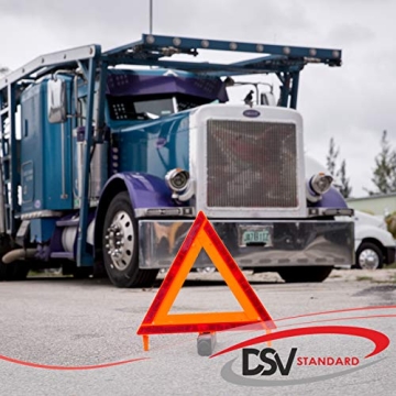 DSV Warning Triangles – Durable & Reflective Safety Set