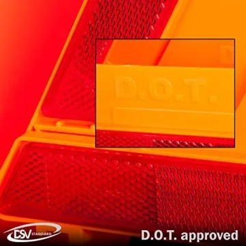DSV Warning Triangles – Durable & Reflective Safety Set